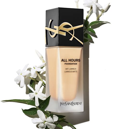 ysl all hours 粉底液色号|ALL HOURS FOUNDATION .